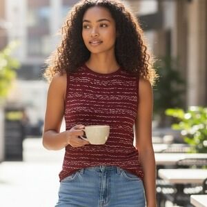 Prosperity Sweater Vest Women's M Wool Mohair Blend Vintage NWT NEW